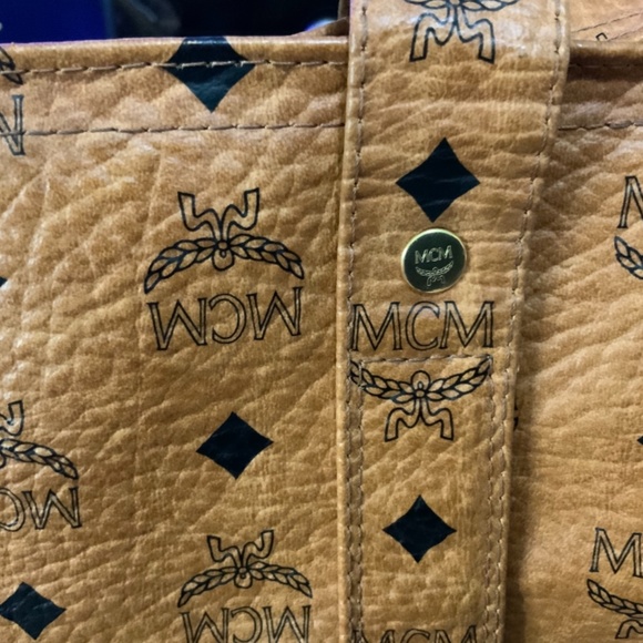 Authentic MCM tote